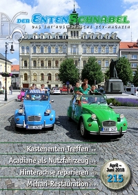 Weiter zum Entenschnabel