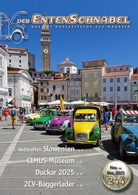 Weiter zum Entenschnabel